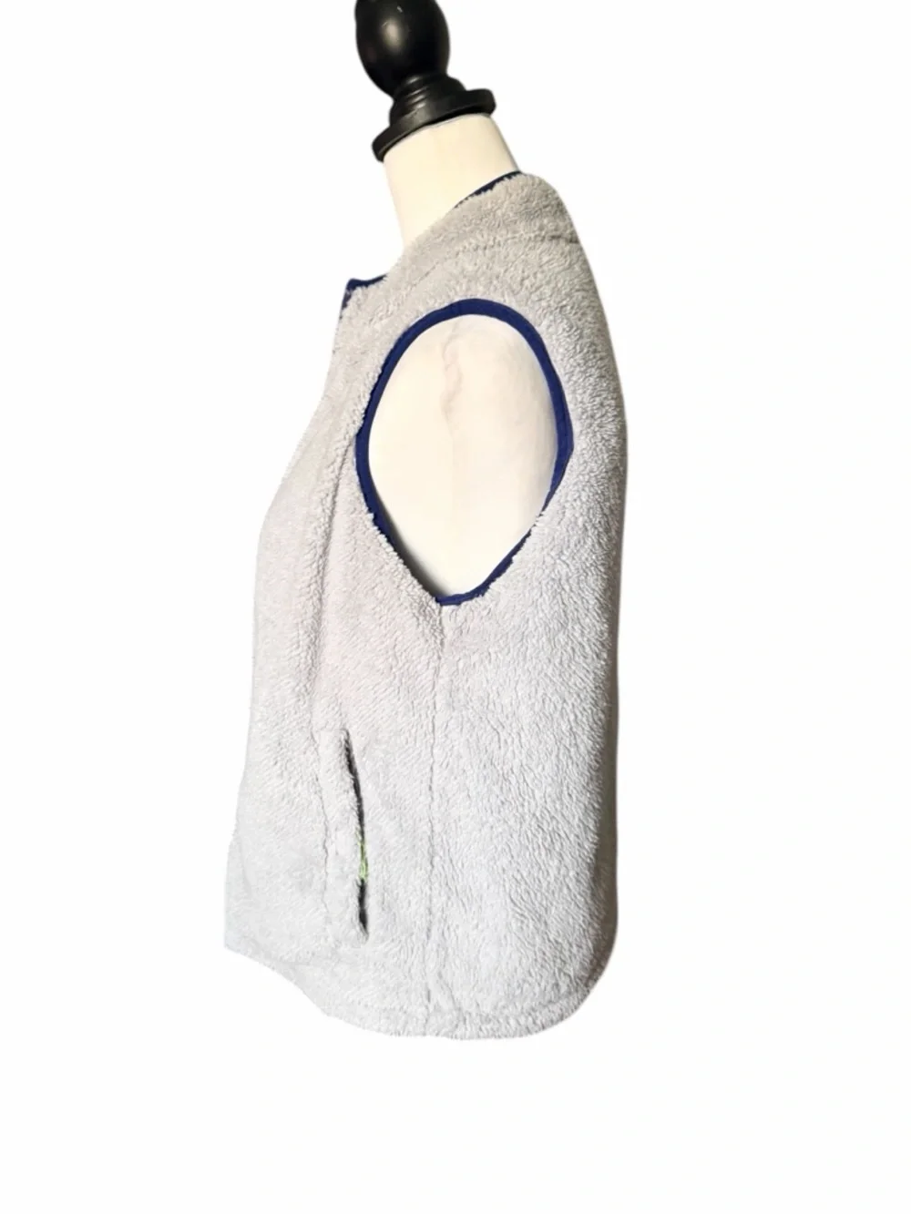 Buffalo David Bitton Navy Floral-Lined Jacket Kids Reversible Vest